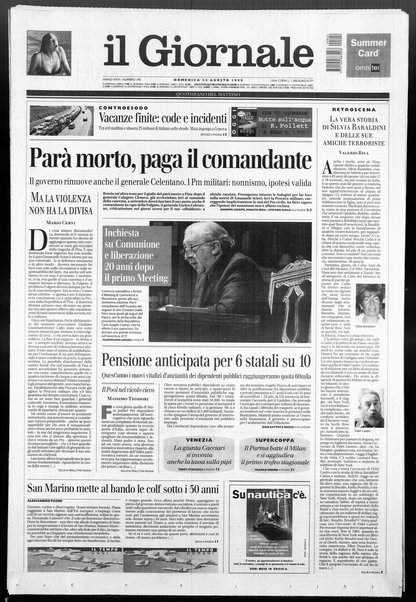 Il giornale : quotidiano del mattino